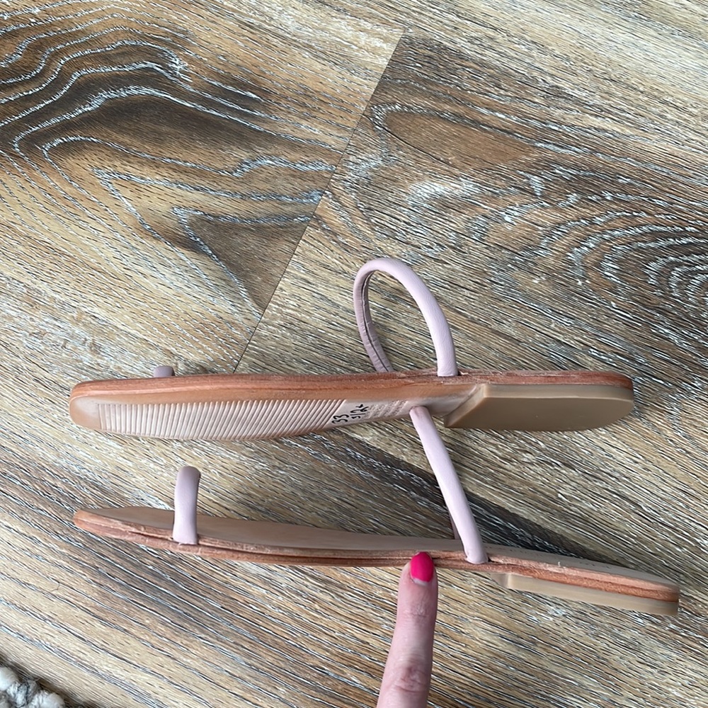 Jeffrey Campbell Darby Toe Loop Square Toe Sandal - image 5